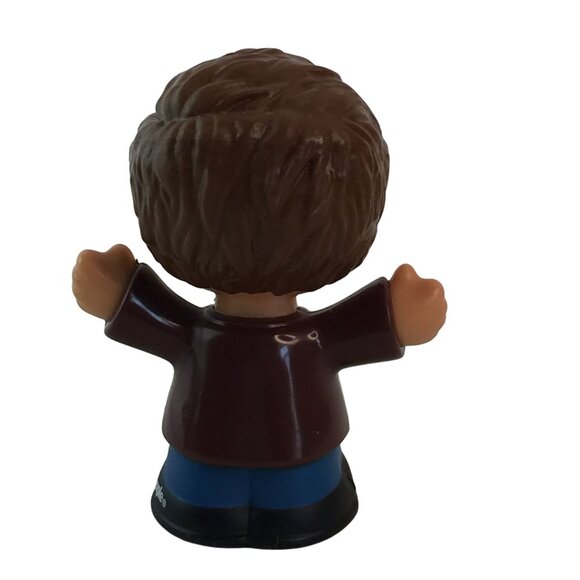 Fisher Price Little People Boy Figures Stripe Shirt African American Dino Shirt - Picture 8 of 9